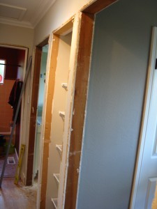 door frame removed