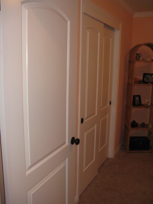 new closet door