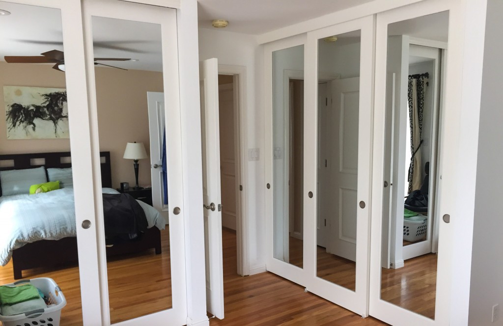Mirror Reflections Closet Doors