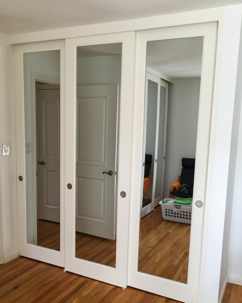 Mirror Reflections Closet Doors