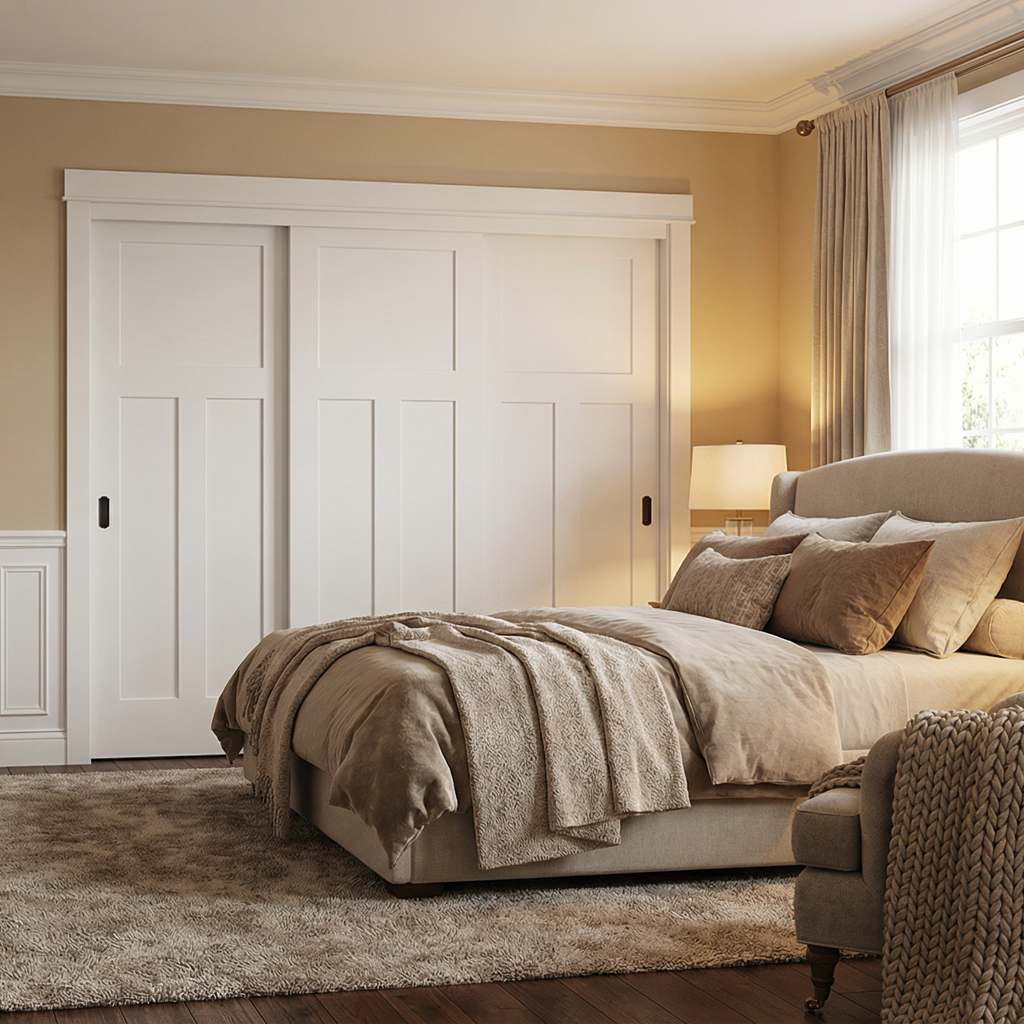 Craftsman III Sliding Closet Doors