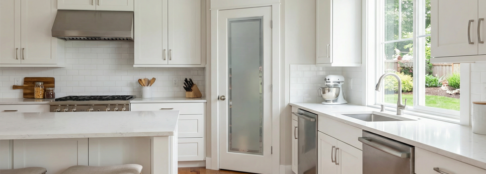 Glass Door Pantry