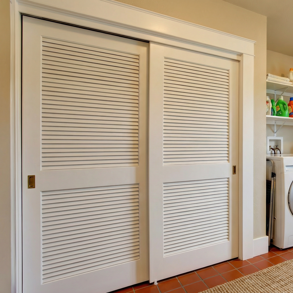 Louvered Sliding Closet Doors
